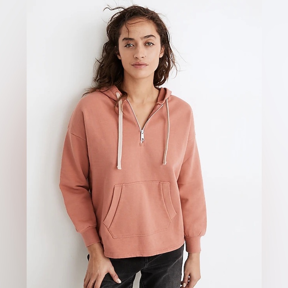 Madewell (Re)sourced Cotton Relaxed Hoodie - M
